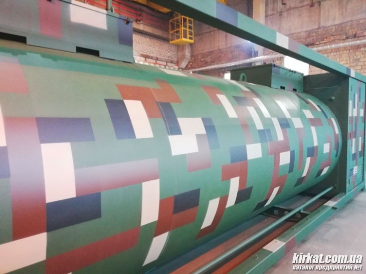 Конейтнерная АЗС модель RoboTanks KM