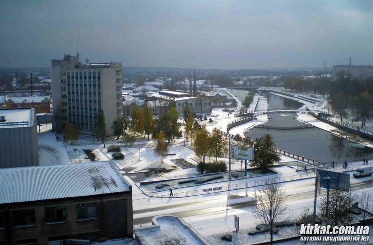 Кировоград зимой, снег в Кировограде, фото №1026
