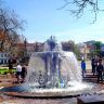 Кировоград, площадь Кирова, фонтан