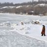 Море зимой
